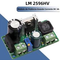 Módulo Conversor Buck Step down LM2596HV AC/DC Fonte De Alimentação 3V-30V 5V-50V 3.3V 5V 6V 9V 12V