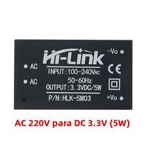Módulo Conversor De Fonte De Alimentação Inteligente AC-DC 5W 220V Para 12V 5V 3.3V Buck Step down