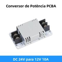 Módulo Conversor De Potência 12V 10A DC 24V Para 12V Regulador Buck Automático Para Fornecimento De