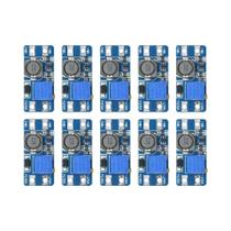 Módulo Conversor Step-Up Ajustável 2A DC-DC TIPO-C Micro 2V-24V Para 5V 9V 12V 28V 5/10 Peças MT3608