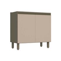 Módulo Cozinha Henn Connect 2 Portas s/ Tampo Duna/Cristal