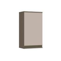 Módulo Cozinha Henn Connect Armário 1 Porta Duna/Cristal