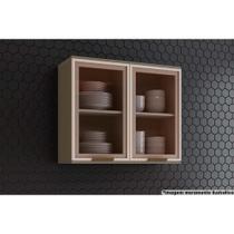 Módulo Cozinha Henn Connect Armário 2 Portas c/Vidro Duna