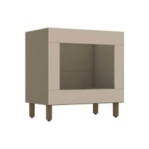 Módulo Cozinha Henn Connect Balcão p/ Forno de Embutir Duna/Cristal