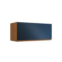 Módulo Cozinha Kappesberg Ciela Ciela R648 Geladeira c/ 1 Porta 80cm Canela/Azul Kappesberg