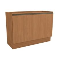Módulo Cozinha Kappesberg Maxxi Balcão G745 c/ 2 Portas s/Tampo 120cm Canela-Kappesberg