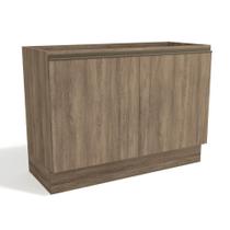 Módulo Cozinha Kappesberg Maxxi G745 2 Portas 120cm Stampo Nogal