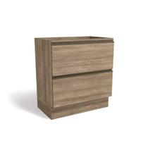 Módulo Cozinha Kappesberg Maxxi G755 2 Gavetas s/ Tampo Nogal Módulo Cozinha Kappesberg Maxxi G755 2 Gavetas s/ Tampo Nogal