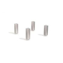 Módulo Cozinha Kappesberg Maxxi Kit 4 Pés PVC Cromado Cromada-Kappesberg
