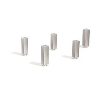 Módulo Cozinha Kappesberg Maxxi Kit 5 Pés PVC Cromado Cromada-Kappesberg