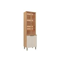 Módulo Cozinha Linea Selene Selene 4 Ptas 2 c/Vidro Reflecta e Leads 65cm Jequitiba/Off White Fosco Linea Brasil Módulo Cozinha Linea Selene Selene 4 Ptas 2 c/Vidro Reflecta e Leads 65cm Jequitiba/Off White Fosco Linea Brasil
