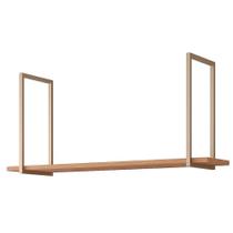 Módulo Cozinha MGM Divina Prateleira Suspensa 125cm Freijo-MGM Módulo Cozinha MGM Divina Prateleira Suspensa 125cm Freijo-MGM