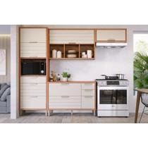 Módulo Cozinha MGM Eloise 4 Peças C4P181 Cinamomo/Off-MGM