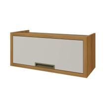 Módulo Cozinha Nesher Imperatriz Armário c/ 1 Porta Basculante Freijo/Off White