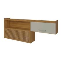 Módulo Cozinha Nesher Princesa Armário c/ 2 Portas Freijo/Off White