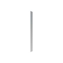 Módulo Cozinha Nesher Rainha Painel de Edição p/ Fechamento Lateral 270x25x105cm Nature/Branco - Nesher