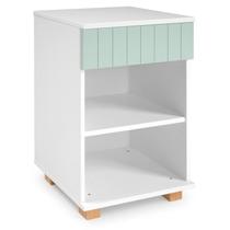 Modulo Cozinha Remy 40cm x 34cm x 60cm Branco/Verde