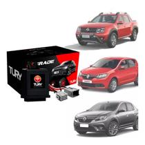 Modulo de 2 Vidros Elétricos Logan Sandero Oroch 2014 a 2024 Antiesmagamento - Tury