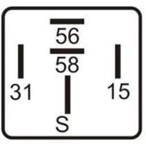 Módulo de acendimento automático dos faróis Universal a Módulo de acendimento automático dos faróis Universal a