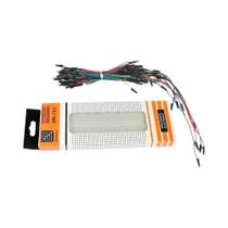Módulo De Alimentação Para Breadboard 3.3V 5V MB102 830 Pontos Com 65 Fios Jumper Para Kit DIY Módulo De Alimentação Para Breadboard 3.3V 5V MB102 830 Pontos Com 65 Fios Jumper Para Kit DIY