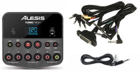 Módulo de Bateria Alesis Turbo com Cabo Snake Silverline Audio