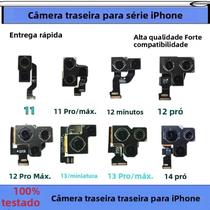 Módulo De Câmera Traseira Para iPhone 11 12 13 14 15 pro Max Mini, Substituição Da Lente Principal