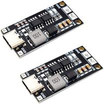 Módulo de Carga de Bateria Adept Type-C BMS 2S 2A para 18650 e 21700 - 3,7V