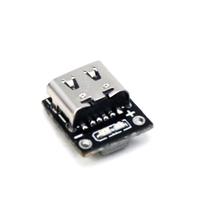 Módulo De Carga E Descarga De Bateria De Lítio Mini 5W 5V 1A TYPEC USB, Conversão Buck-Boost Li-ion