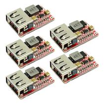 Módulo de carregador USB DC-DC Buck Converter Car 6-24V 12V/24V a 5V 3A