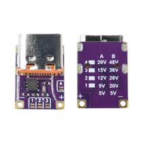 Módulo De Carregamento Rápido PD3.0 PD3.1 QC3.0 De Alta Velocidade Com Interface Tipo C DC E Gatilho