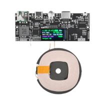 Módulo De Carregamento Rápido Super Rápido De 22.5W Com Tela Colorida 5V 4.5A Circuito Bidirecional