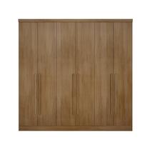 Modulo de Casal Safira para Guarda Roupa em MDF com 6 Portas e 4 Gavetas Clic Móveis