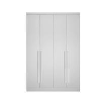 Modulo de Casal Safira para GuardaRoupas em MDF com 4 Portas e 3 Gavetas Una Mobília Modulo de Casal Safira para GuardaRoupas em MDF com 4 Portas e 3 Gavetas Una Mobília