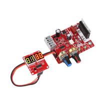 Módulo De Controle De Soldagem Por Ponto De Pulso Único 100A Controlador De Tempo E Corrente Para