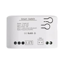 Módulo De Controle Remoto Sem Fio Inteligente WiFi Tuya DC7-32V AC85-250V 2200W Receptor RF Relé 10A