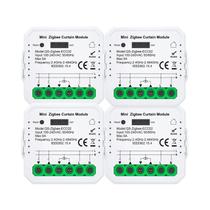 Módulo De Cortina Inteligente WiFi ZIGBEE Tuya Para Automação Residencial Com Controle Remoto via