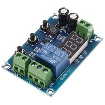 Módulo De Descarga De Carga De Bateria 6-40V Com Placa De Temporização De Proteção Contra