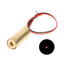 Módulo De Diodo Laser Vermelho 650nm 9mm 3V 50mW Para Marcenaria, Com Ponto De Linha De Cobre