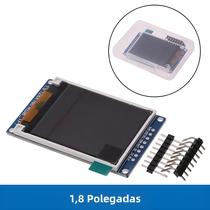 Módulo De Display LCD TFT De 1,8 Polegadas Com Porta Serial SPI, 4 IO, Placa Base PCB, Display LED Módulo De Display LCD TFT De 1,8 Polegadas Com Porta Serial SPI, 4 IO, Placa Base PCB, Display LED