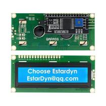Módulo De Display LCD1602 16x2 Em Azul, Amarelo E Verde Com Interface PCF8574T IIC I2C Para Arduino