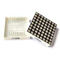 Módulo De Display LED Matriz De Pontos 8x8 Cátodo Comum Vermelho Azul Verde 3MM Compatível Com