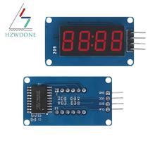 Módulo De Display LED Vermelho De 0,36 Polegadas Para Arduino, Tubo Digital De 7 Segmentos E 4