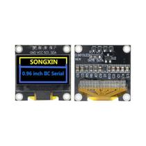 Módulo De Display OLED 128x64 Branco Azul Amarelo SSD1306 IIC I2C Placa De Tela LCD Para Arduino