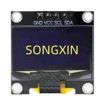 Módulo De Display OLED 128x64 Branco Azul Amarelo SSD1306 IIC I2C Placa De Tela LCD Para Arduino