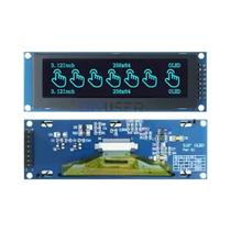 Módulo De Display OLED 256x64 De 3,12 Polegadas Com Interface SPI I2C Para Arduino STM32 Raspberry