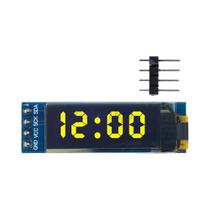 Módulo De Display OLED Branco Azul Amarelo 128x32 I2C Para Arduino Raspberry Pi ESP32