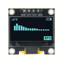 Módulo De Display OLED Branco Azul Amarelo 128X64 I2C Driver SSD1315 Placa De Tela LCD Serial De 4 Módulo De Display OLED Branco Azul Amarelo 128X64 I2C Driver SSD1315 Placa De Tela LCD Serial De 4