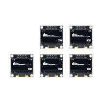 Módulo De Display OLED Branco Azul Amarelo 128X64 I2C Driver SSD1315 Placa De Tela LCD Serial De 4 Módulo De Display OLED Branco Azul Amarelo 128X64 I2C Driver SSD1315 Placa De Tela LCD Serial De 4