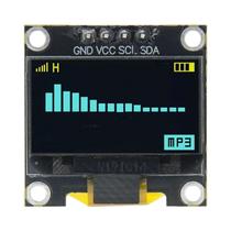 Módulo De Display OLED Branco Azul Amarelo De 0,96 Polegadas 128X64 Placa De Tela LCD Para Arduino
