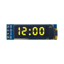 Módulo De Display OLED Branco Azul De 0,91 Polegadas 128X32 OLED LCD LED Para Comunicação Arduino